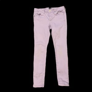 3/$15 Lilac Gap jeans regular stretch Super Skinny